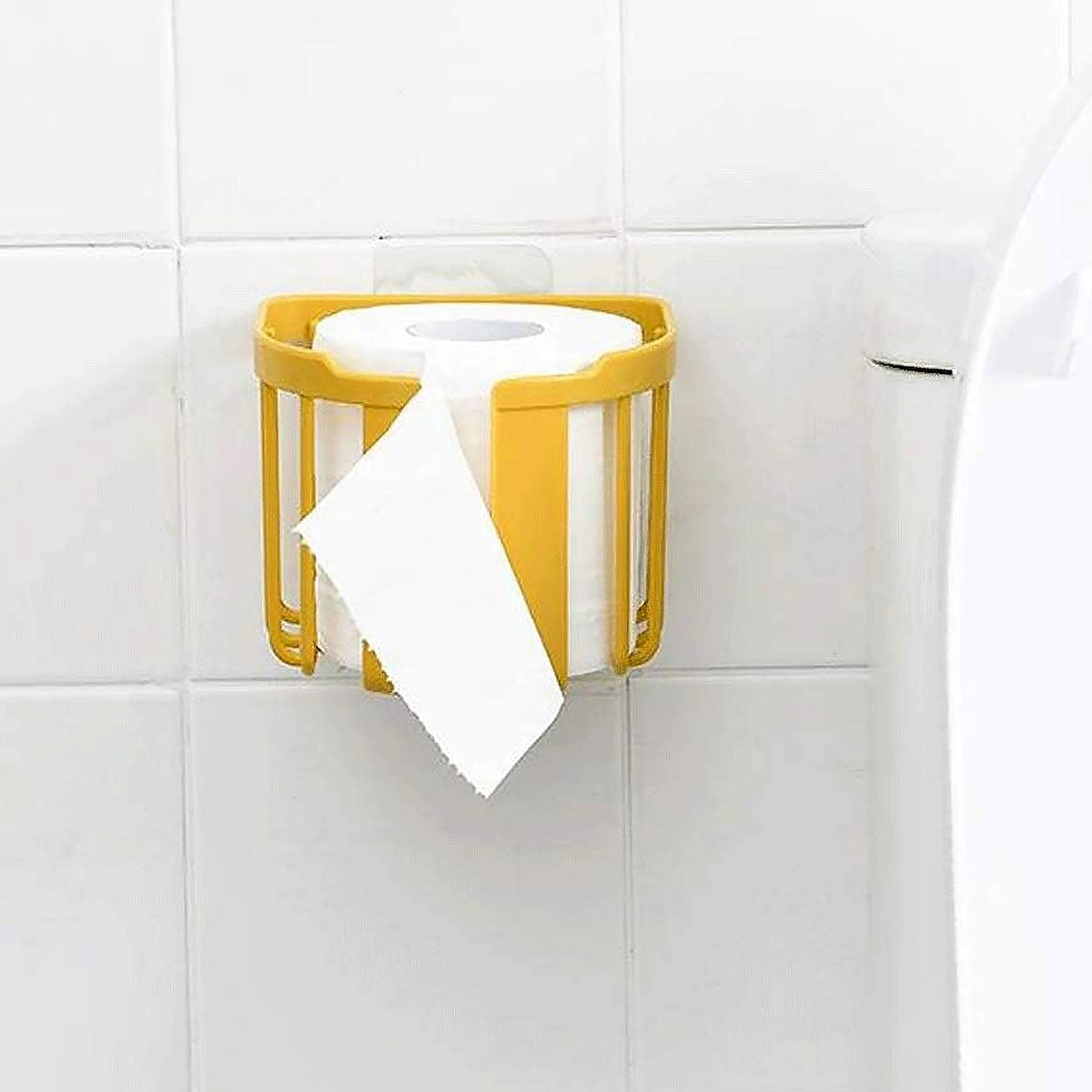 Toilet Paper Holder Bathroom, Tissue Roll Wall Mounted Plastic Bathroom Toilet Paper Roll Holder, Tissue Holder with Storage and Dispenser for Bathroom, Kitchen, Washroom | 14 x 13.5 x 11 Cm Toilet Paper Holder Bathroom, Tissue Roll Wall Mounted Plastic Bathroom Toilet Paper Roll Holder, Tissue Holder with Storage and Dispenser for Bathroom, Kitchen, Washroom | 14 x 13.5 x 11 Cm